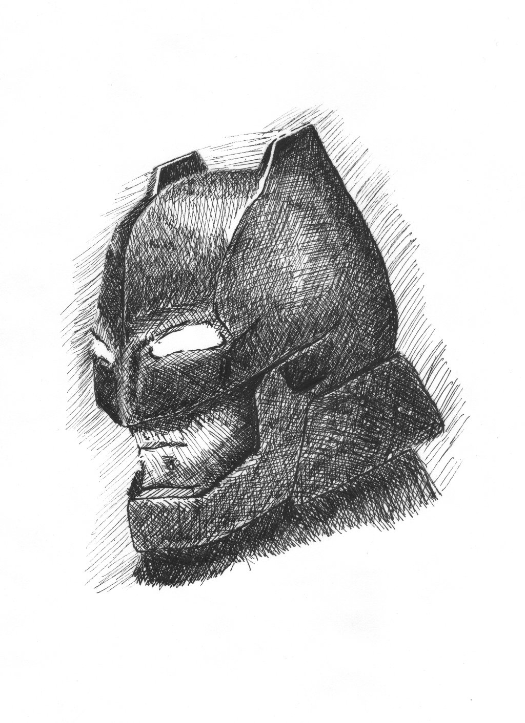 Batman Ben Affleck Sketch