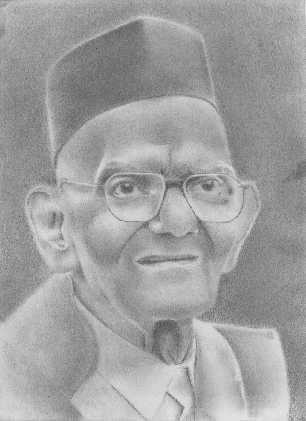 Pt. Rambhau Bijapure Sketch